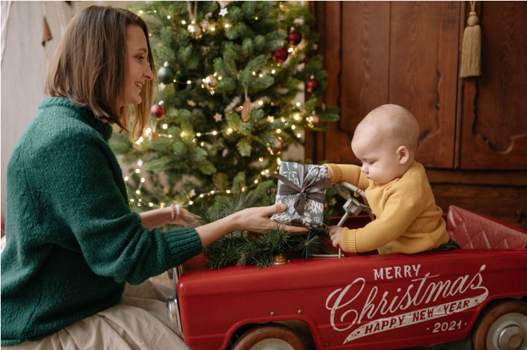 Capturing Memories with Christmas Ornaments